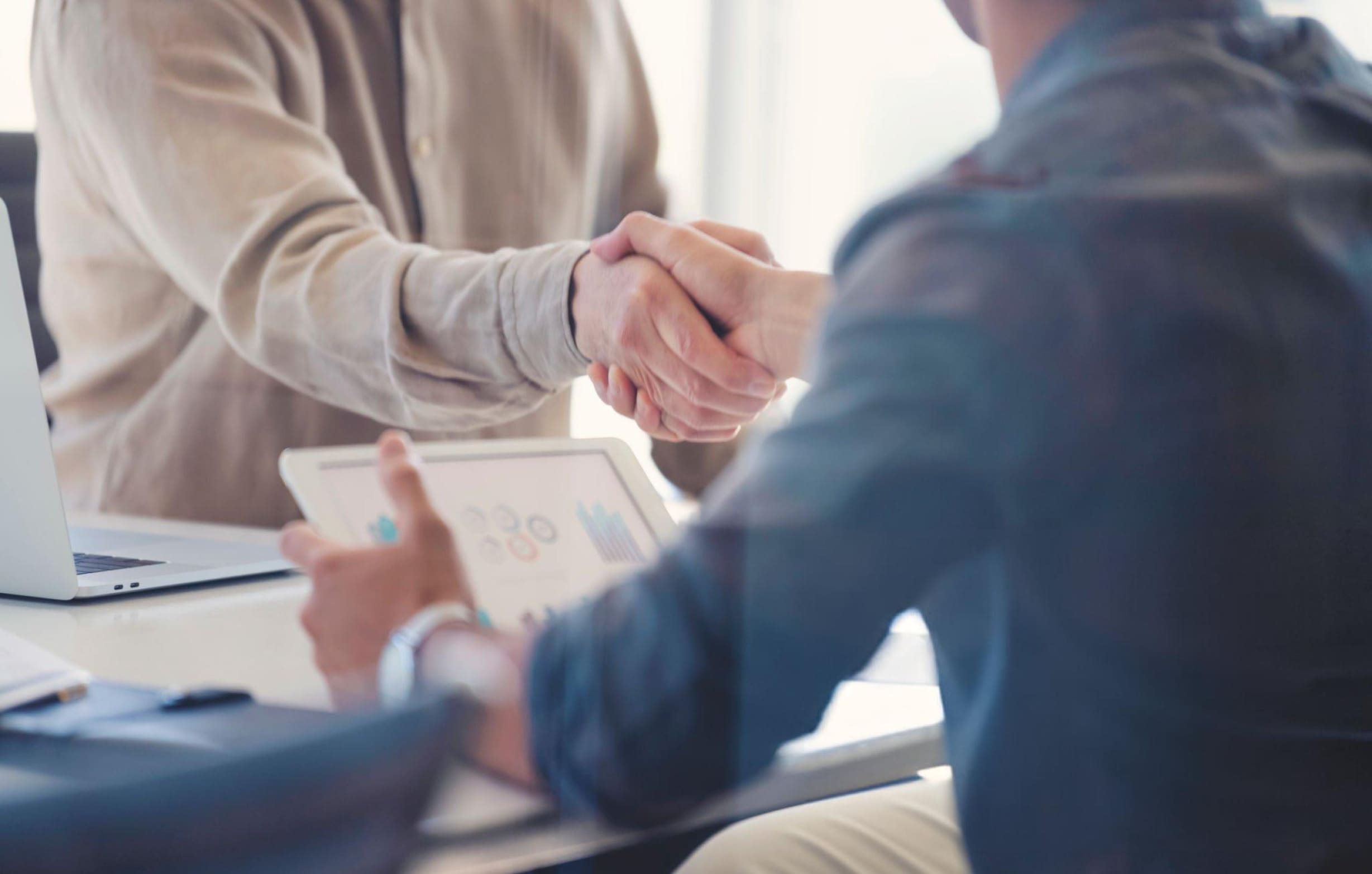 Vendor and contract management process illustration