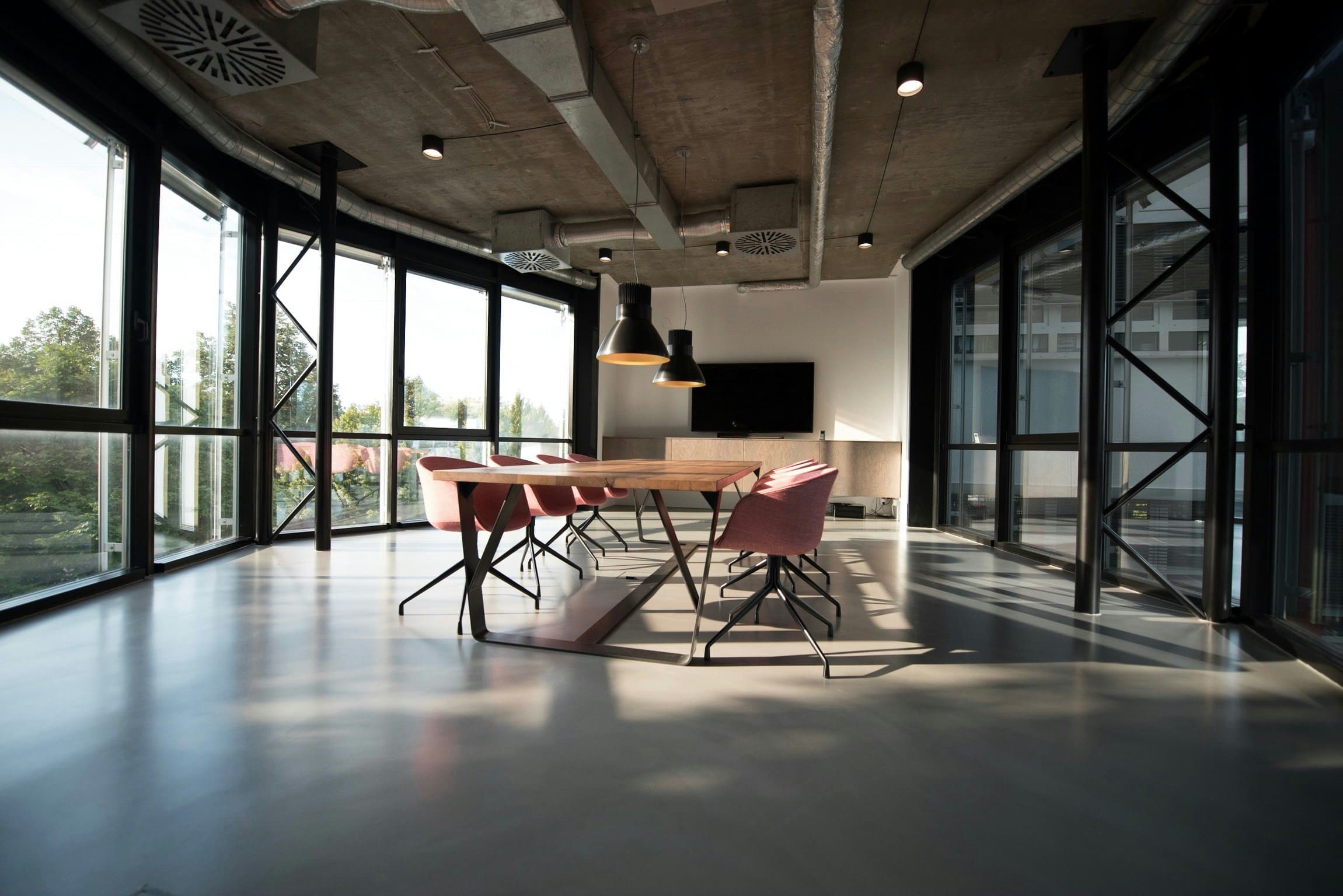 Modern collaborative workspace design by Optispace